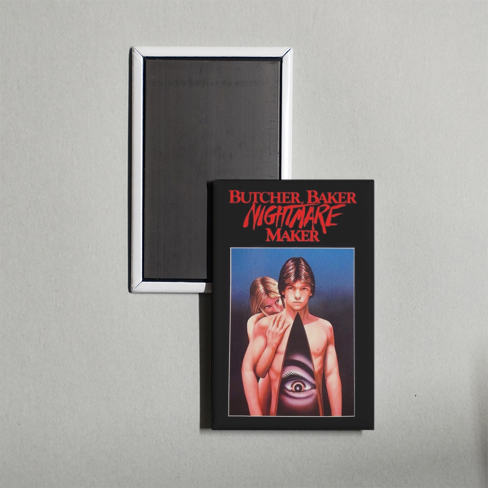 Butcher, Baker, Nightmare Maker Mini Movie Fridge Magnet