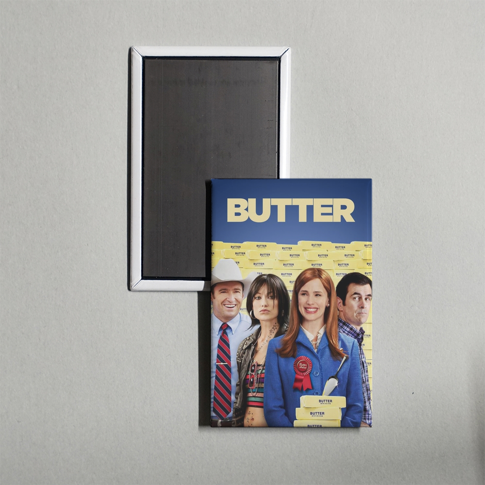 Butter Mini Movie Fridge Magnet