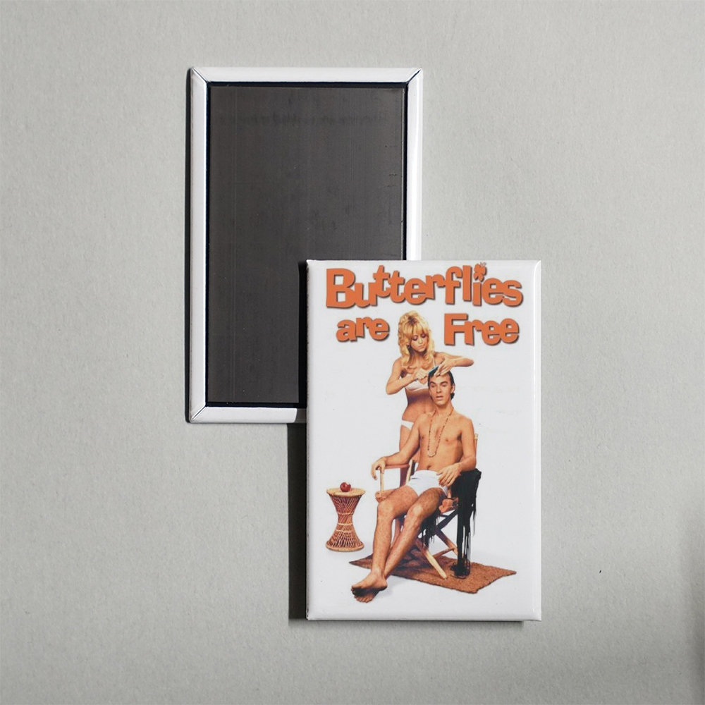 Butterflies Are Free Mini Movie Fridge Magnet