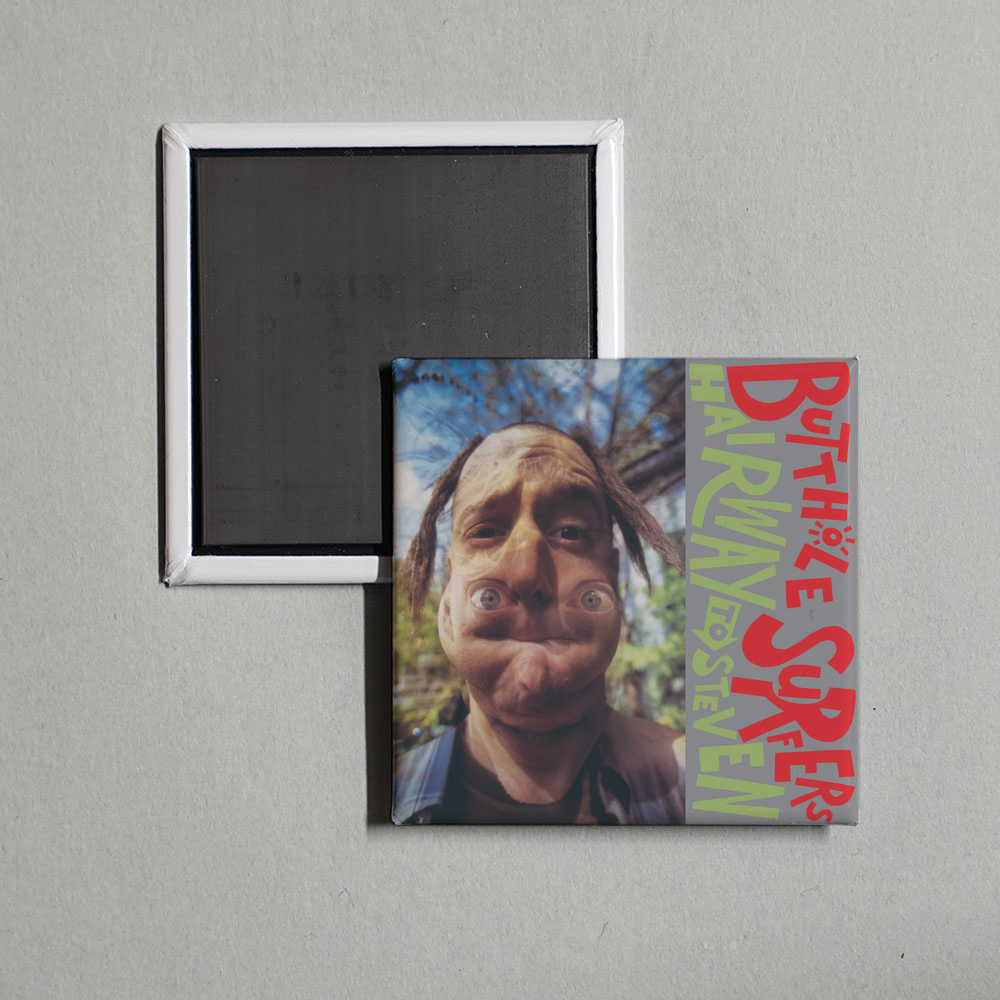 Butthole Surfers - Hairway To Steven Album Cover Fridge Magnet