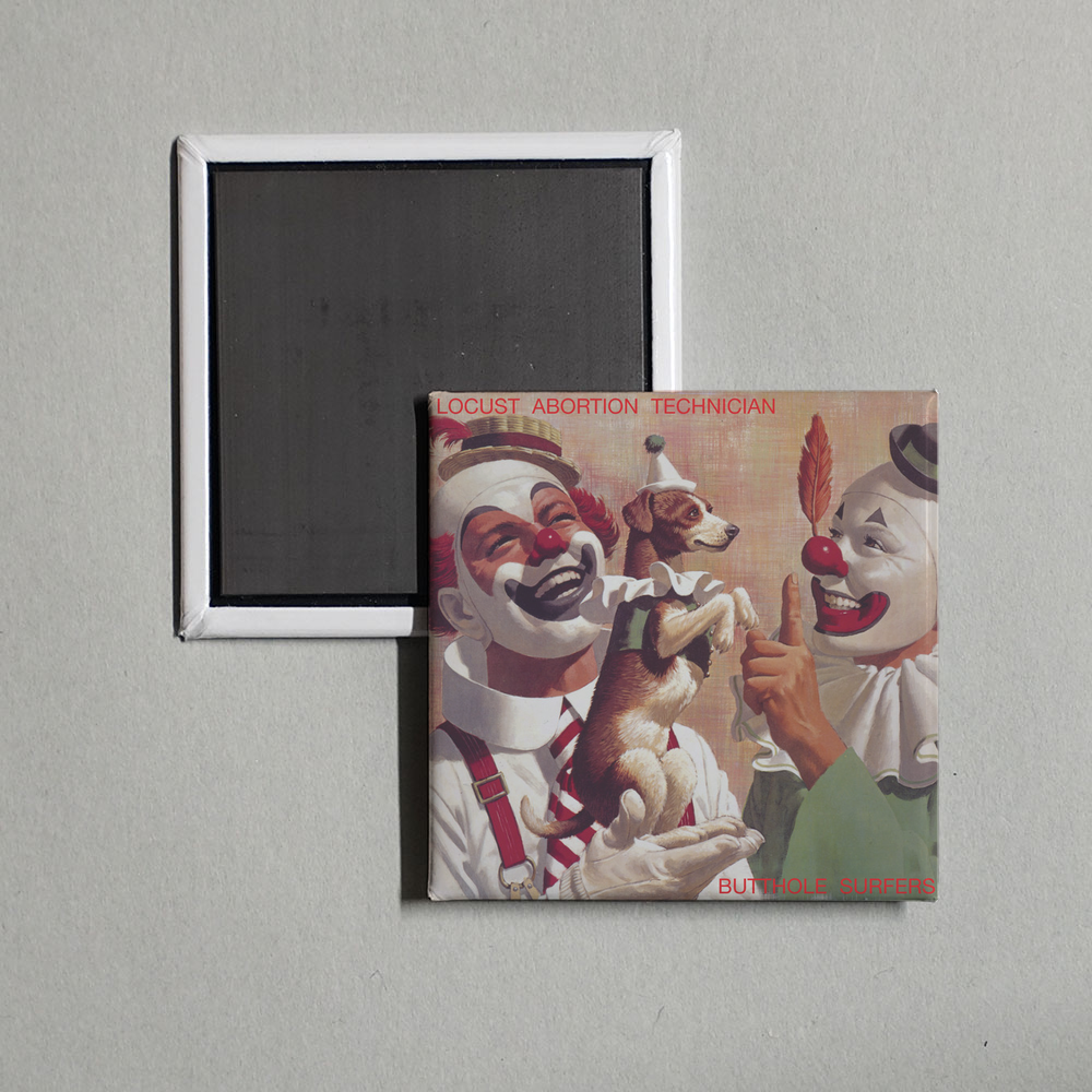Butthole Surfers - Locust Abortion Technician Album Cover Fridge Magnet