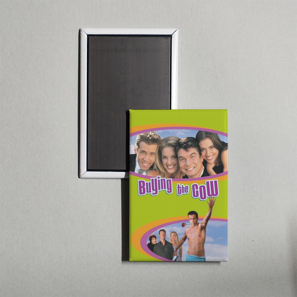 Buying the Cow Mini Movie Fridge Magnet