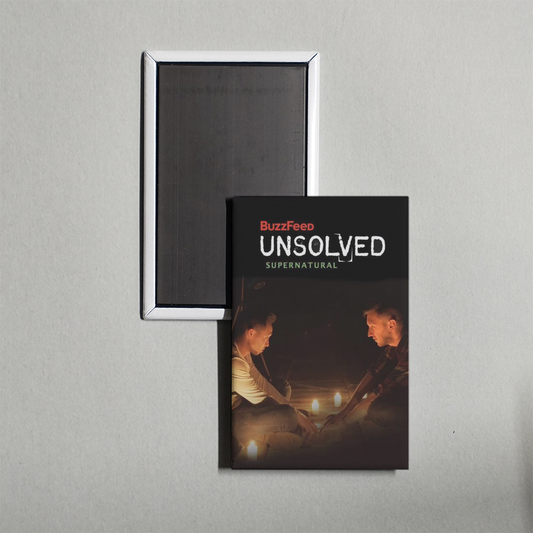 Buzzfeed Unsolved Supernatural TV Show Fridge Magnet