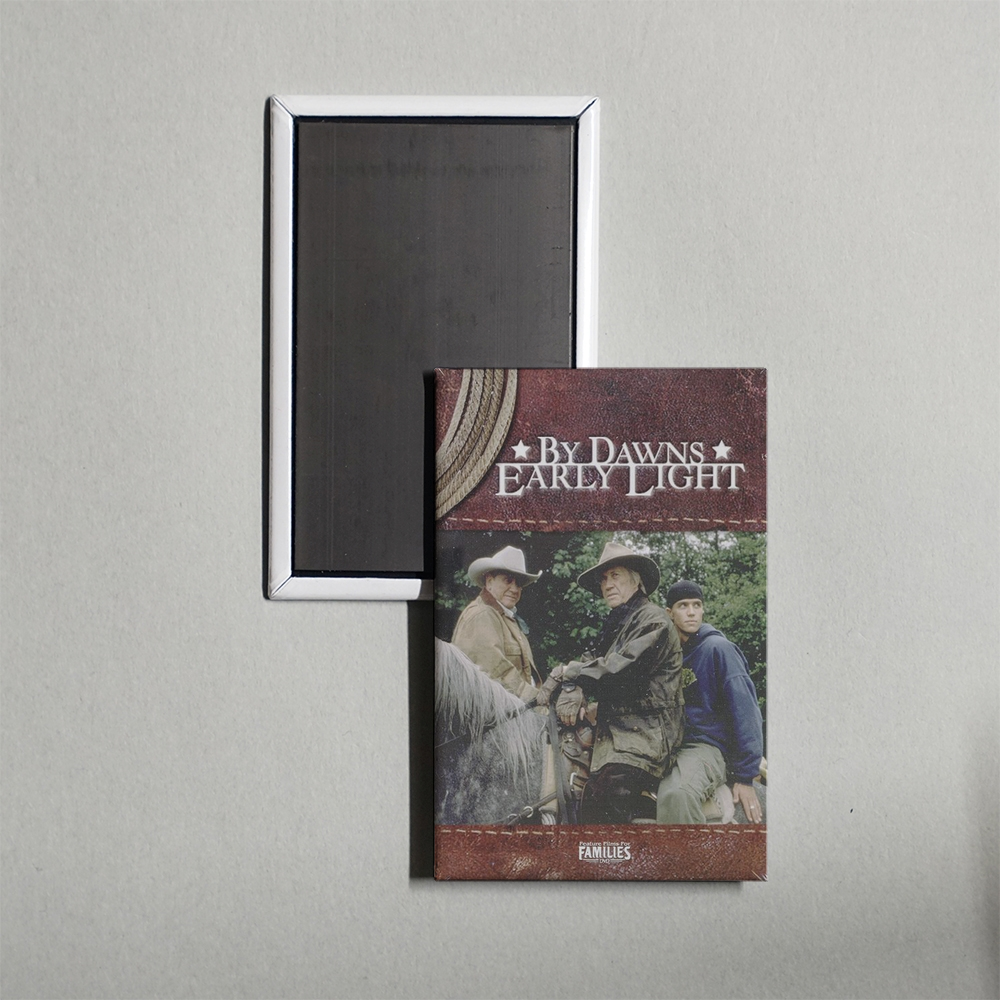 By Dawn's Early Light Mini Movie Fridge Magnet