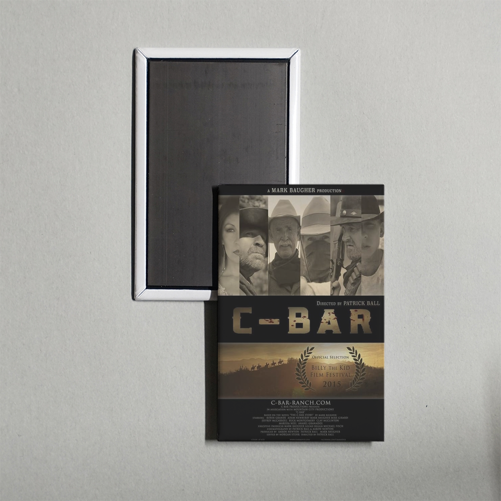 C-Bar Mini Movie Fridge Magnet