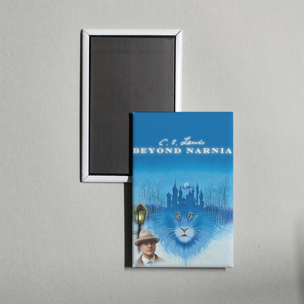C.S. Lewis Beyond Narnia Mini Movie Fridge Magnet