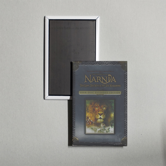 C.S. Lewis Dreamer of Narnia Mini Movie Fridge Magnet