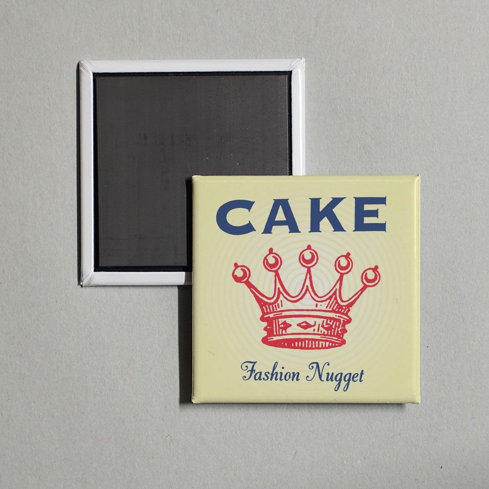 CAKE - Fashion Nugget Album Cover Fridge Magnet