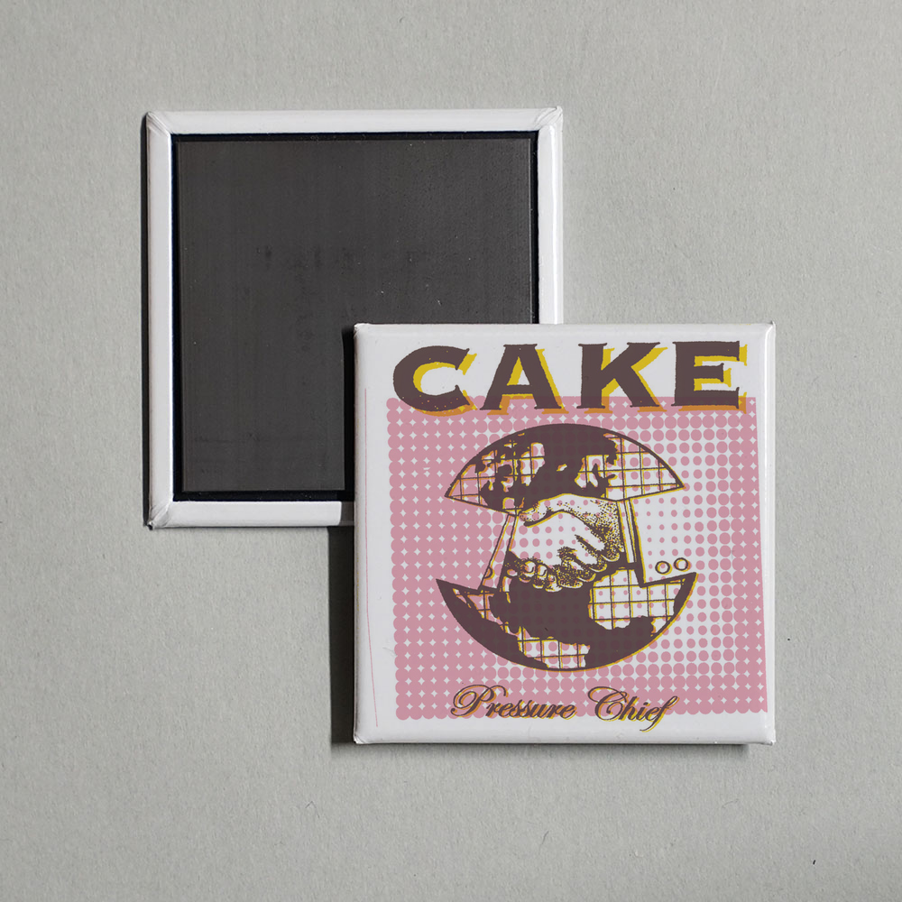 CAKE - Pressure Chief Album Cover Fridge Magnet