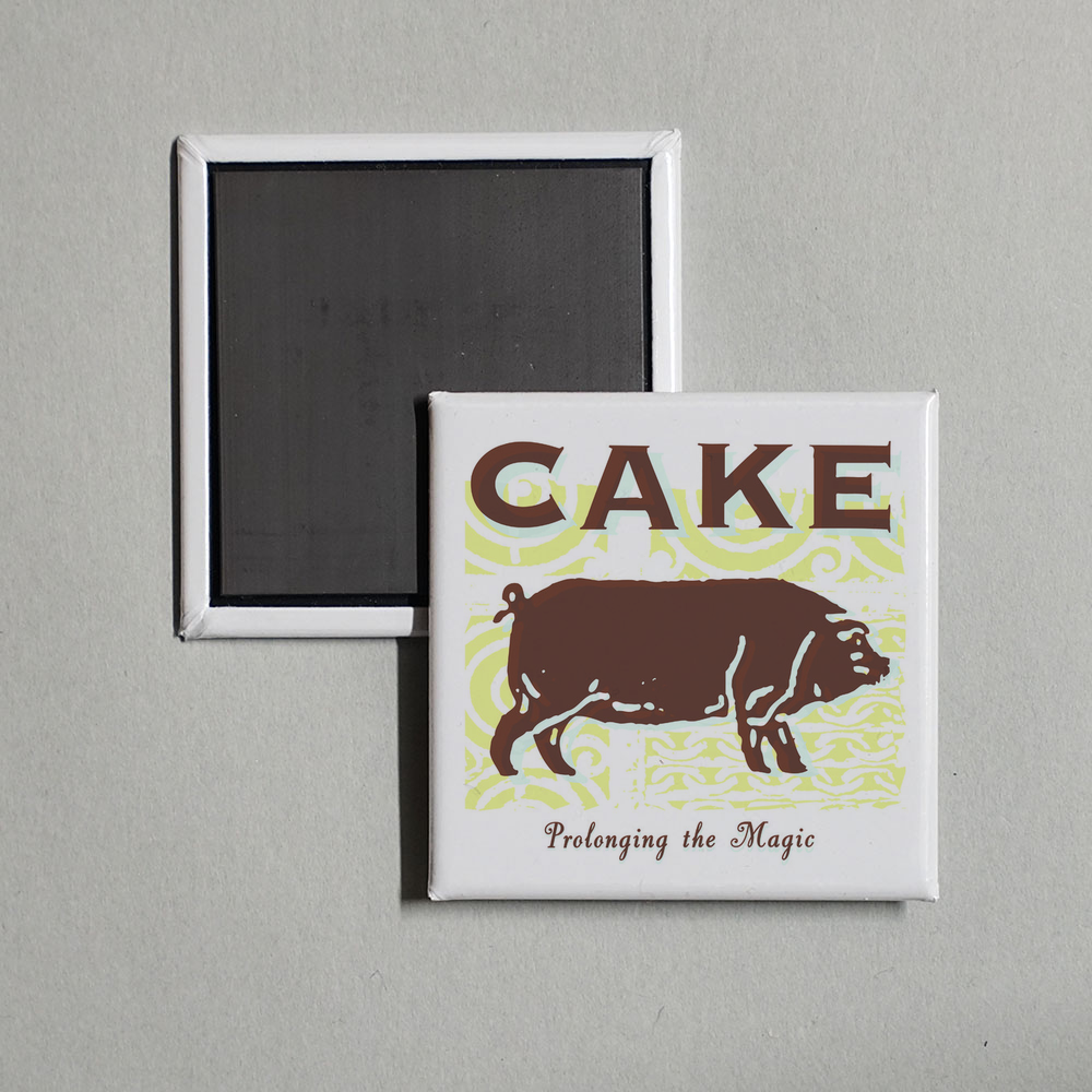 CAKE - Prolonging the Magic Album Cover Fridge Magnet