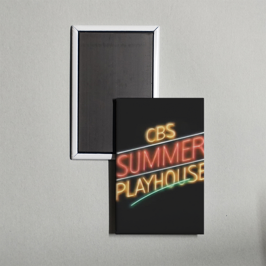 CBS Summer Playhouse TV Show Fridge Magnet