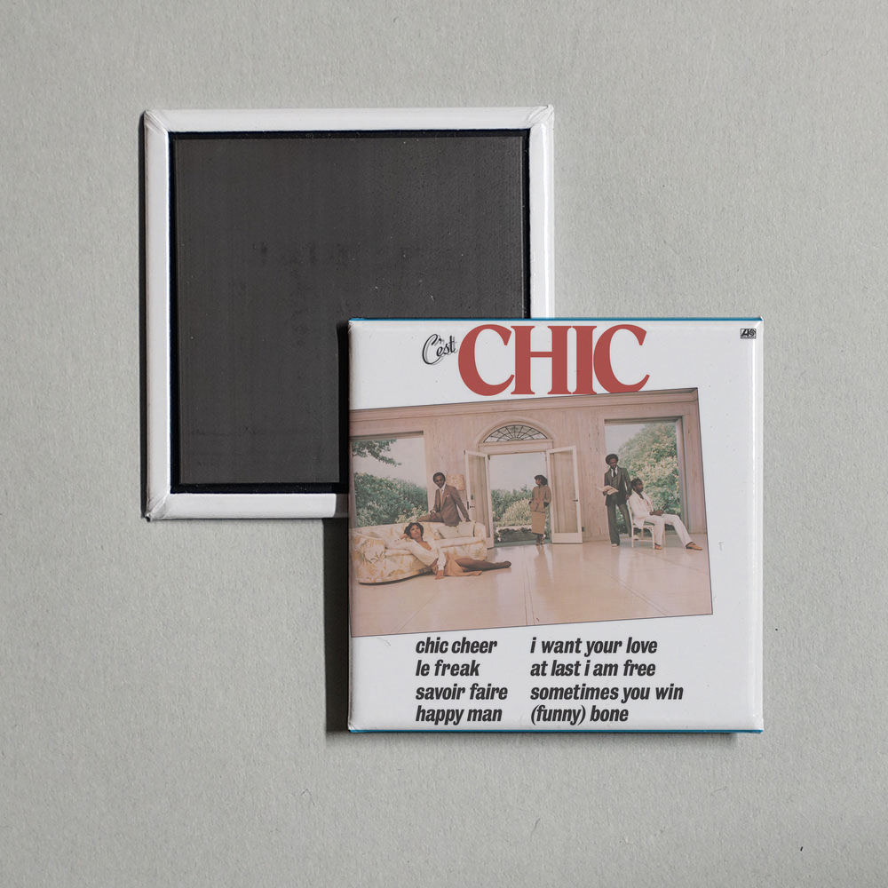 CHIC - C'est Chic (2018 Remaster) Album Cover Fridge Magnet