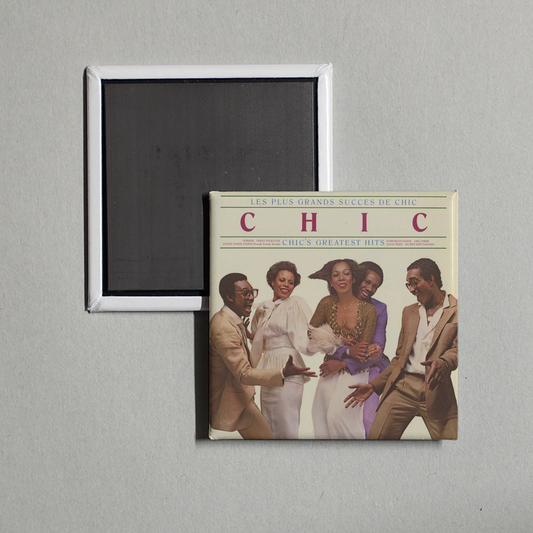 CHIC - Les Plus Grands Success De Chic - Chic's Greatest Hits Album Cover Fridge Magnet