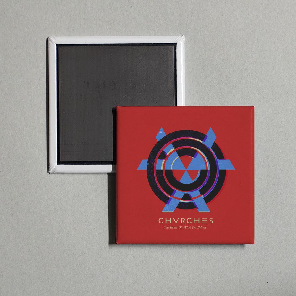 CHVRCHES - The Bones of What You Believe Album Cover Fridge Magnet