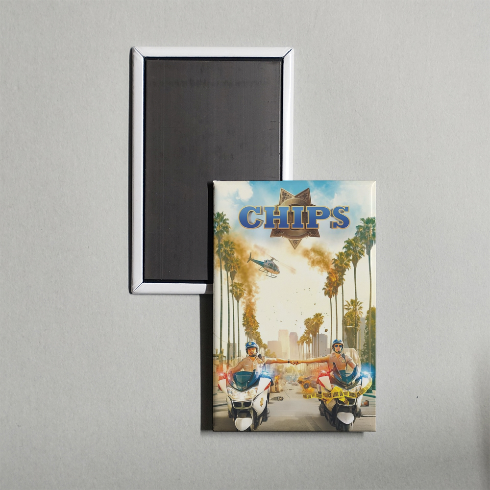 CHiPS Mini Movie Fridge Magnet