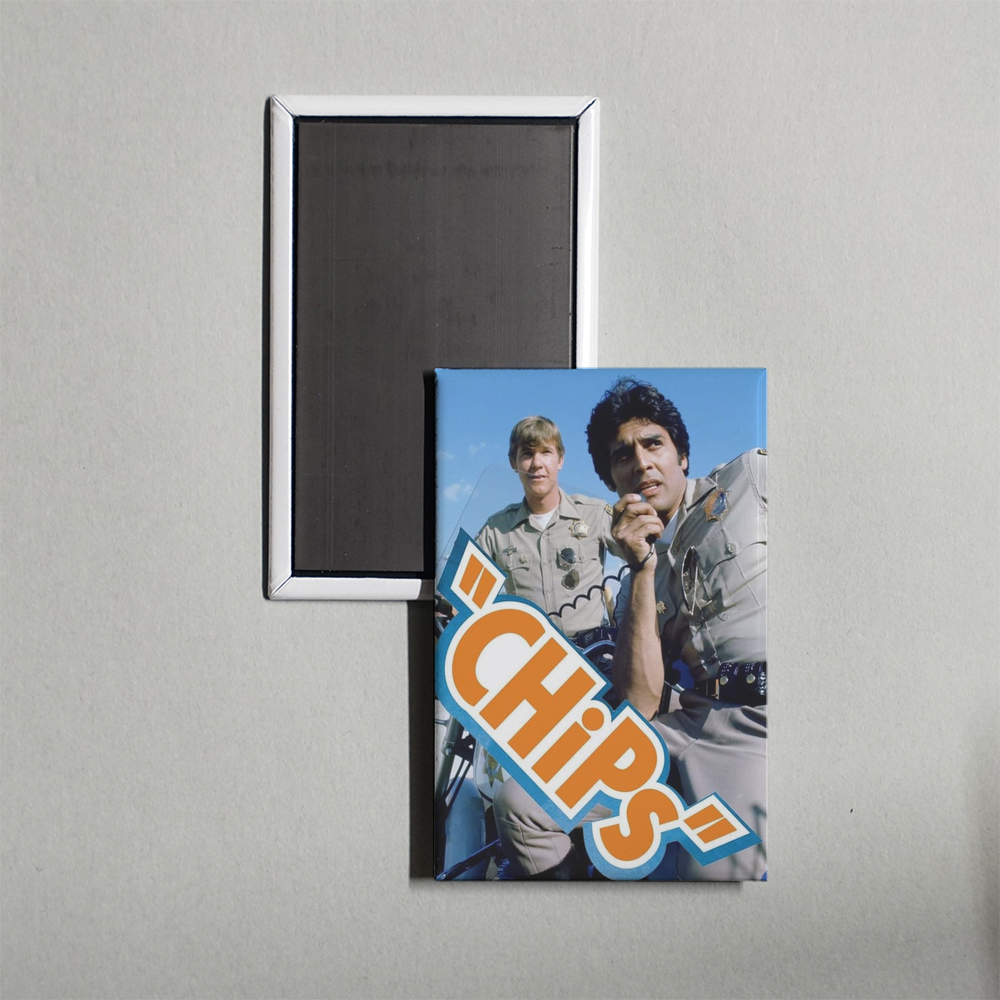 CHiPs TV Show Fridge Magnet