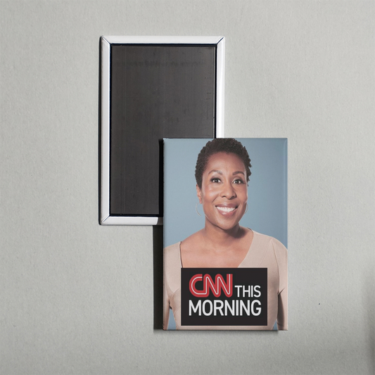 CNN This Morning with Audie Cornish TV Show Fridge Magnet