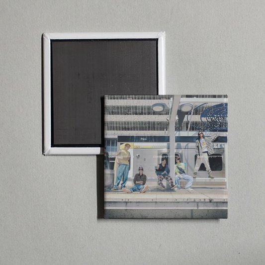 CORTIS - COLOR OUTSIDE THE LINES Album Cover Fridge Magnet