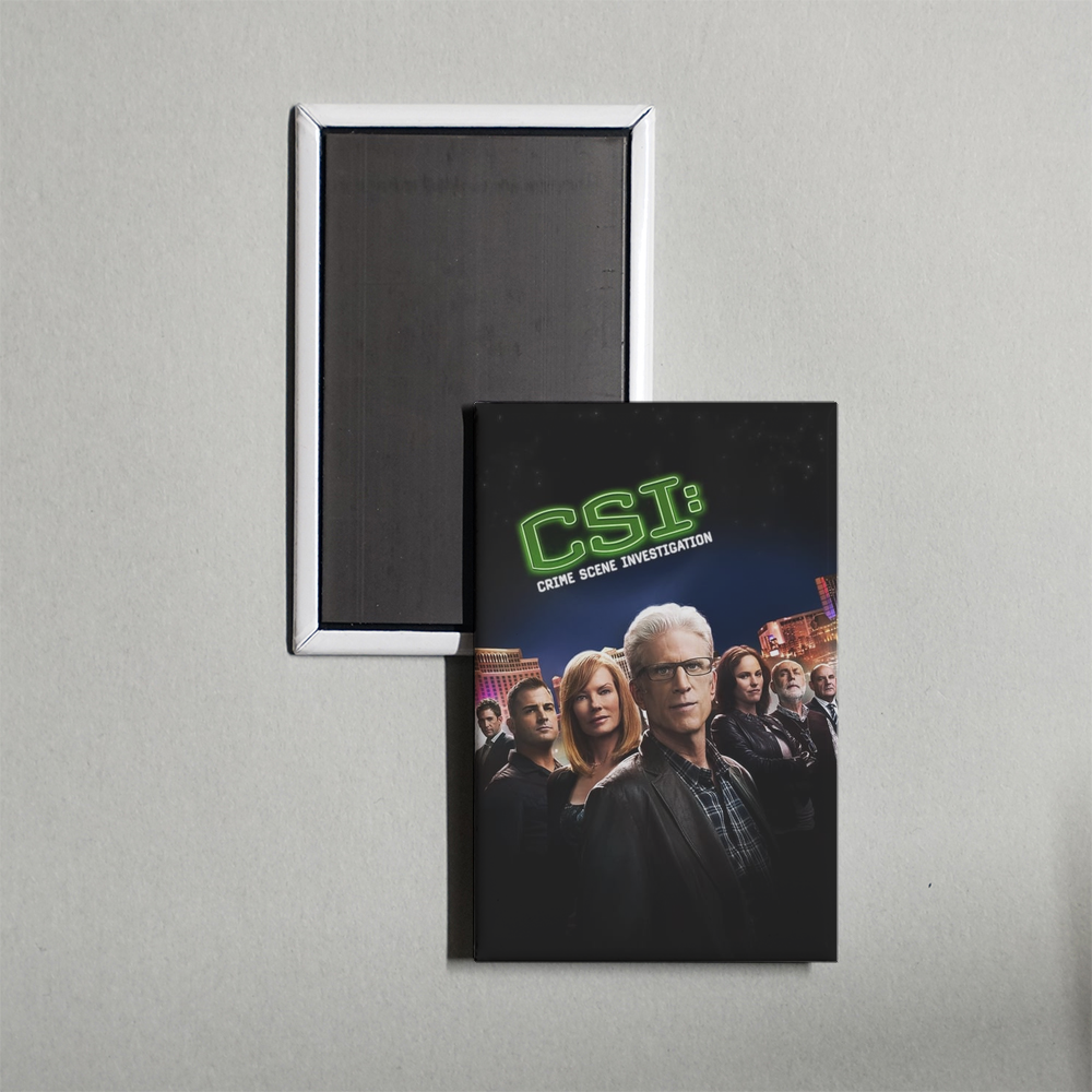 CSI Crime Scene Investigation TV Show Fridge Magnet