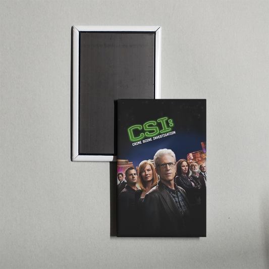CSI Crime Scene Investigation TV Show Fridge Magnet