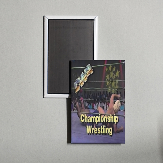 CWA Championship Wrestling TV Show Fridge Magnet