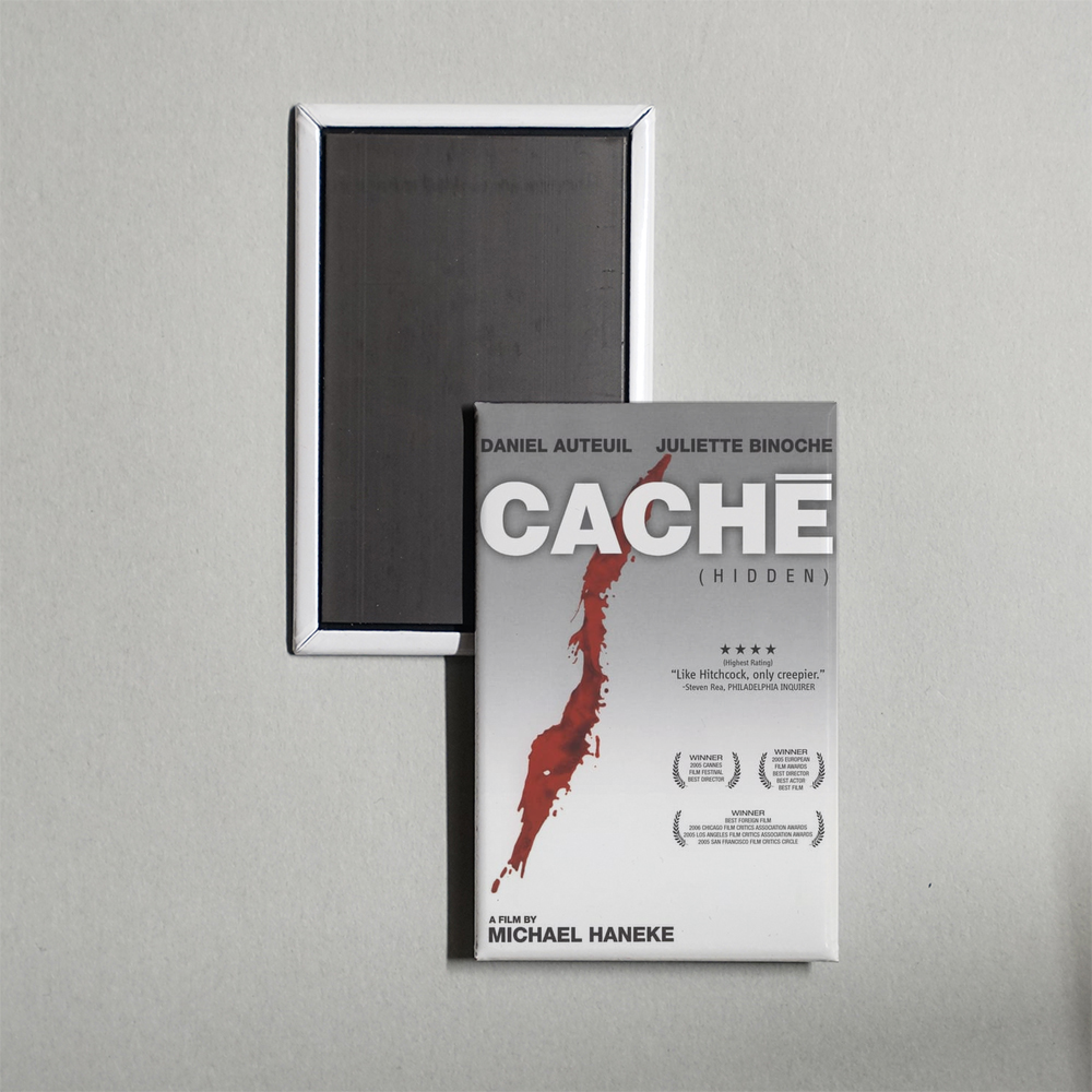 Caché Mini Movie Fridge Magnet