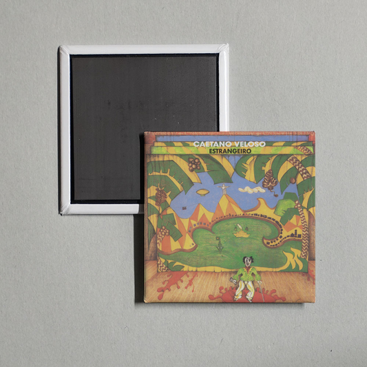 Caetano Veloso - Estrangeiro Album Cover Fridge Magnet