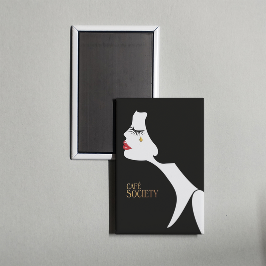 Café Society Mini Movie Fridge Magnet