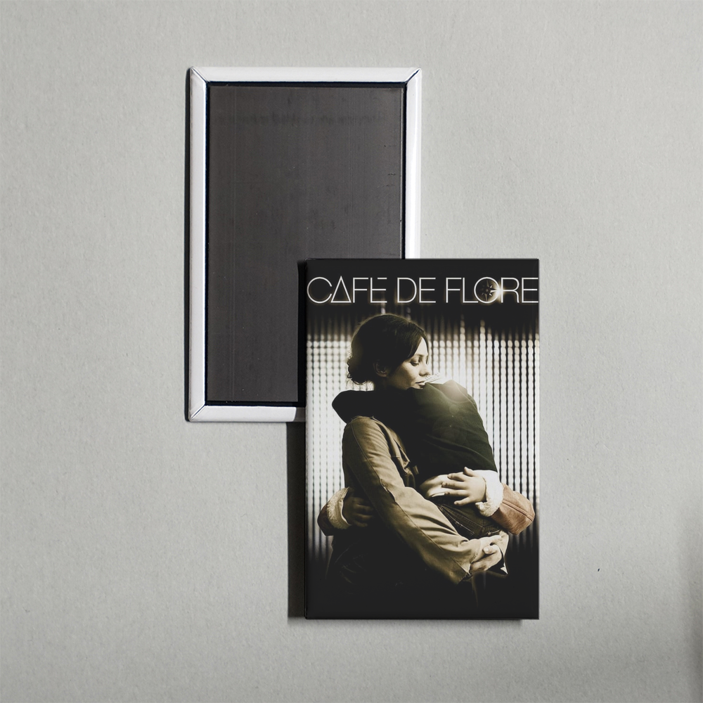 Café de Flore Mini Movie Fridge Magnet