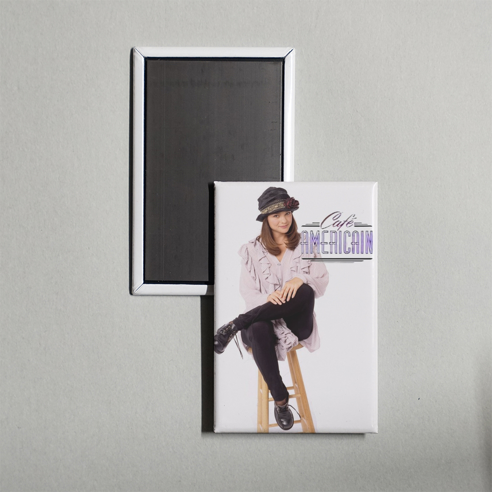 Cafe Americain TV Show Fridge Magnet