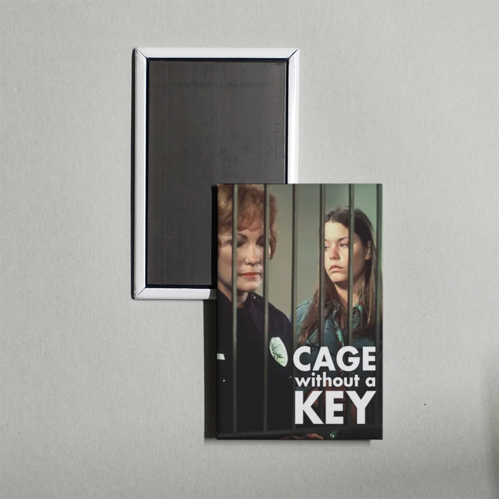 Cage Without a Key Mini Movie Fridge Magnet