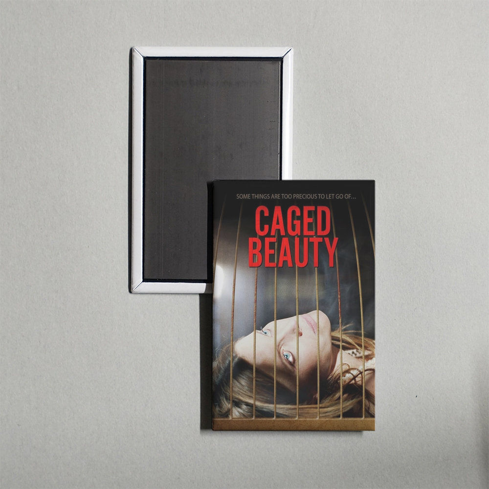 Caged Beauty Mini Movie Fridge Magnet