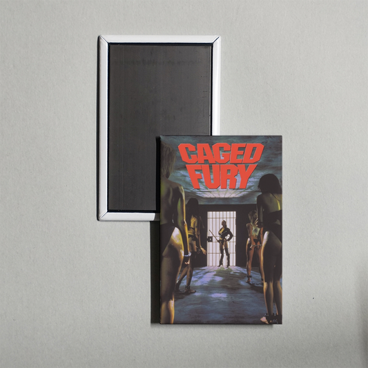 Caged Fury Mini Movie Fridge Magnet