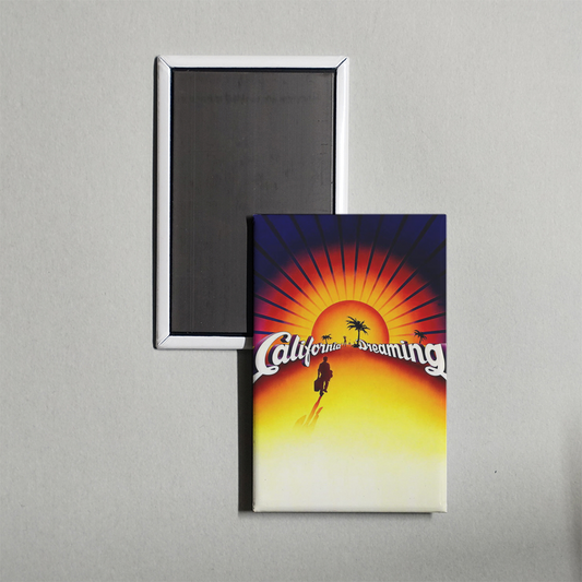 California Dreaming Mini Movie Fridge Magnet