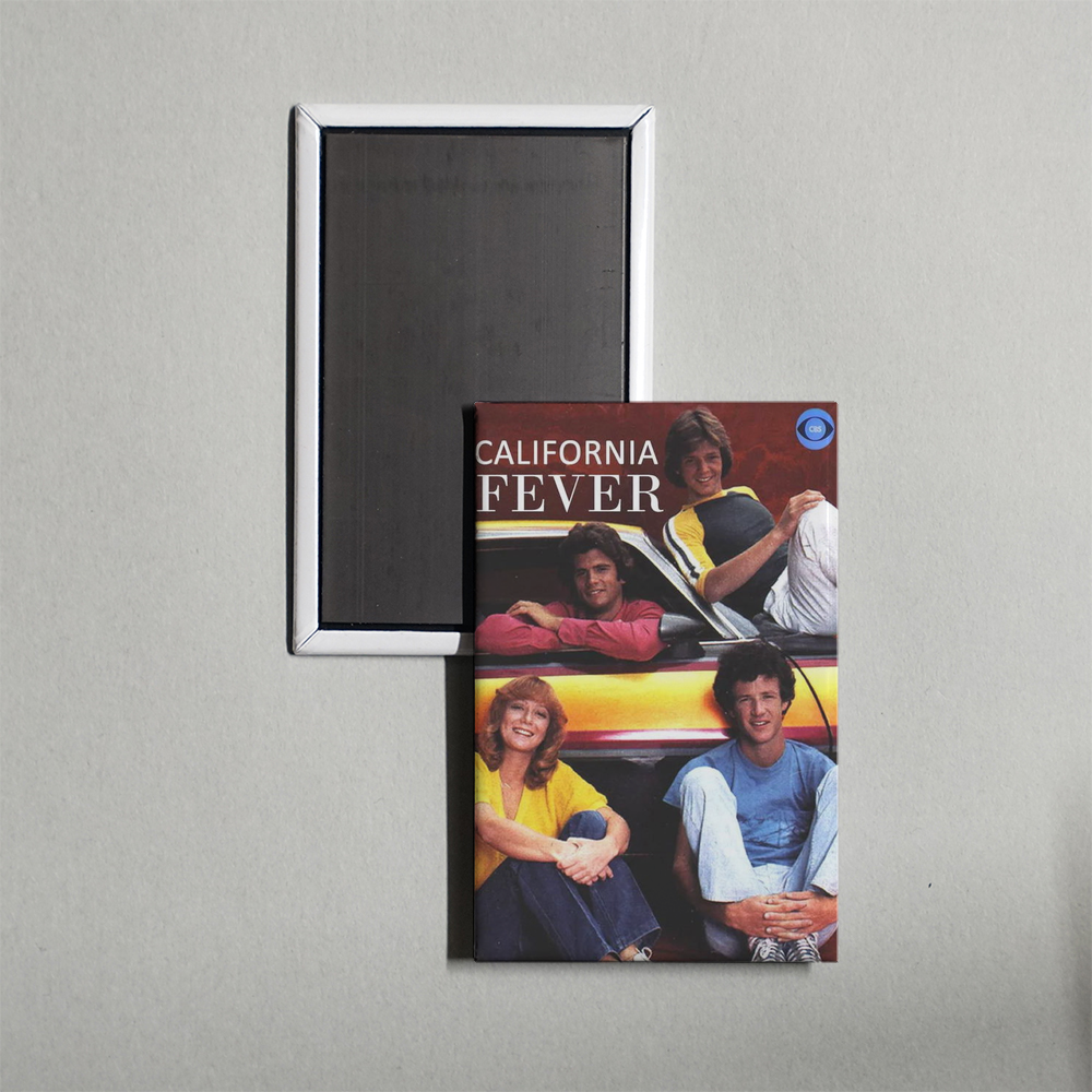 California Fever TV Show Fridge Magnet