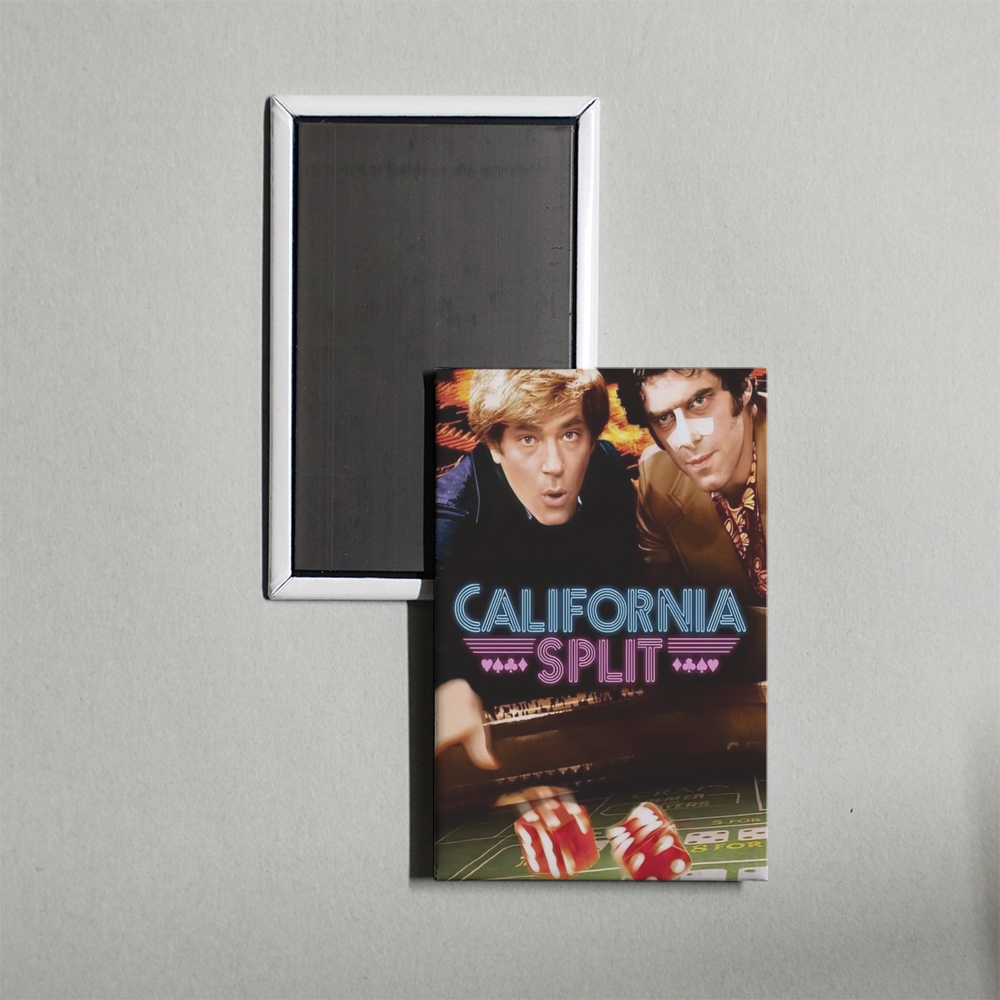 California Split Mini Movie Fridge Magnet