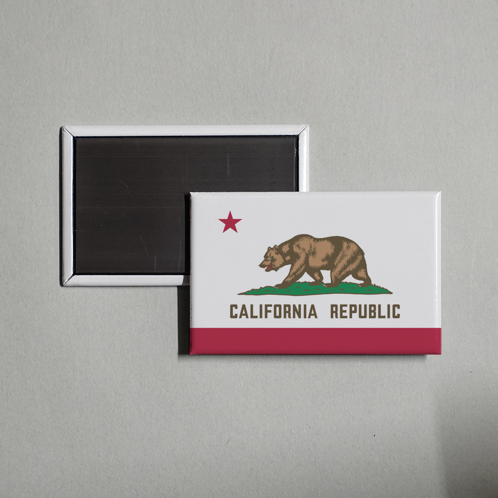 California State Flag Fridge Magnet Fridge Magnet