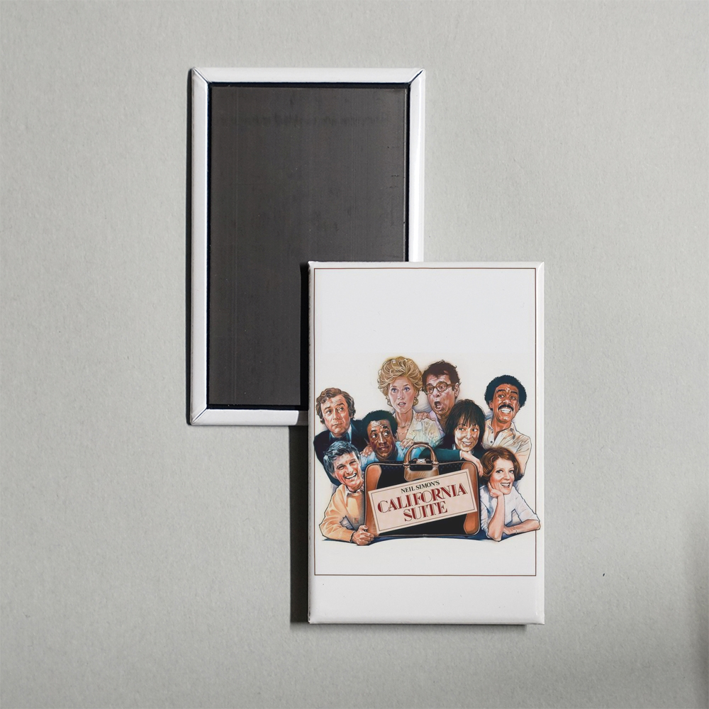California Suite Mini Movie Fridge Magnet