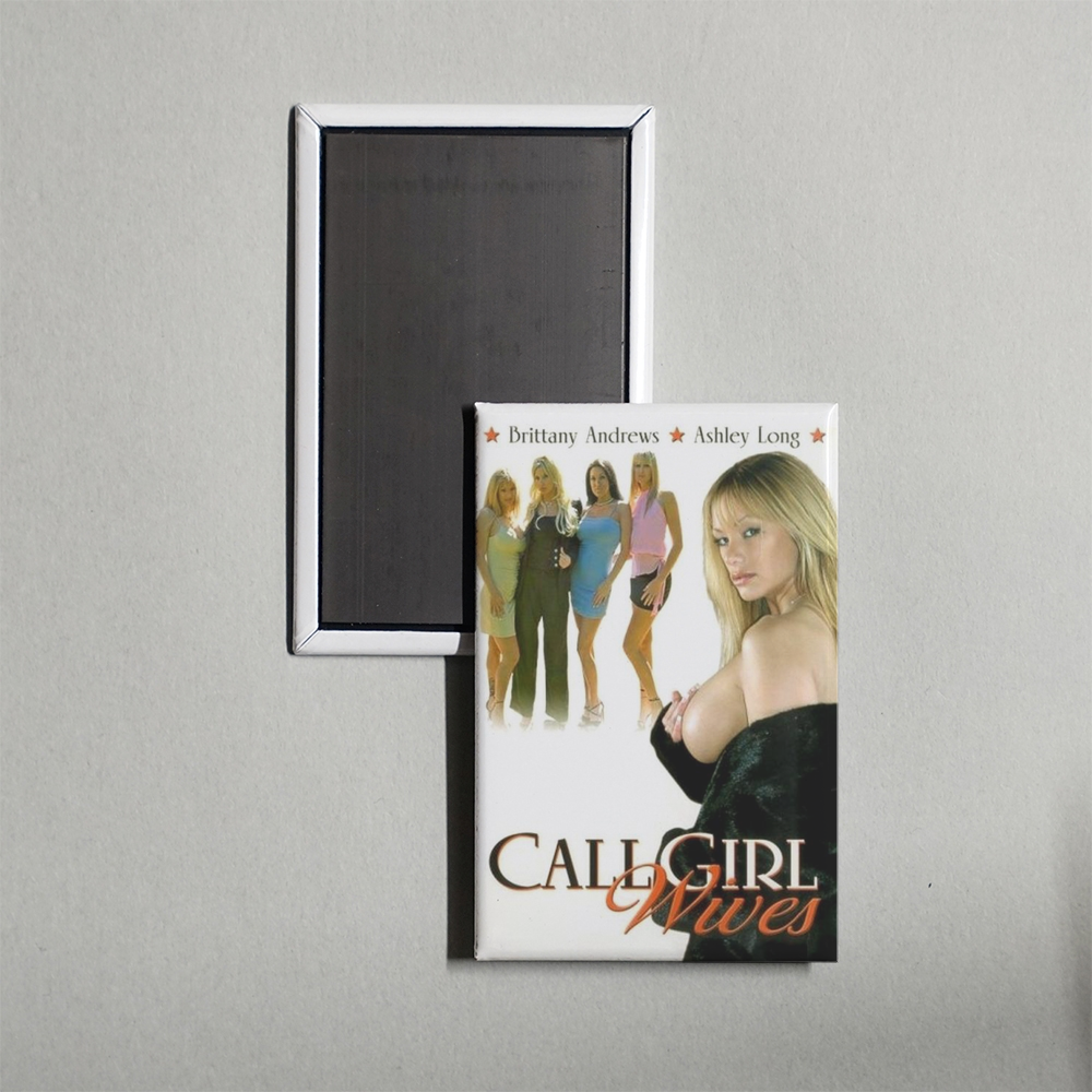 Call Girl Wives Mini Movie Fridge Magnet