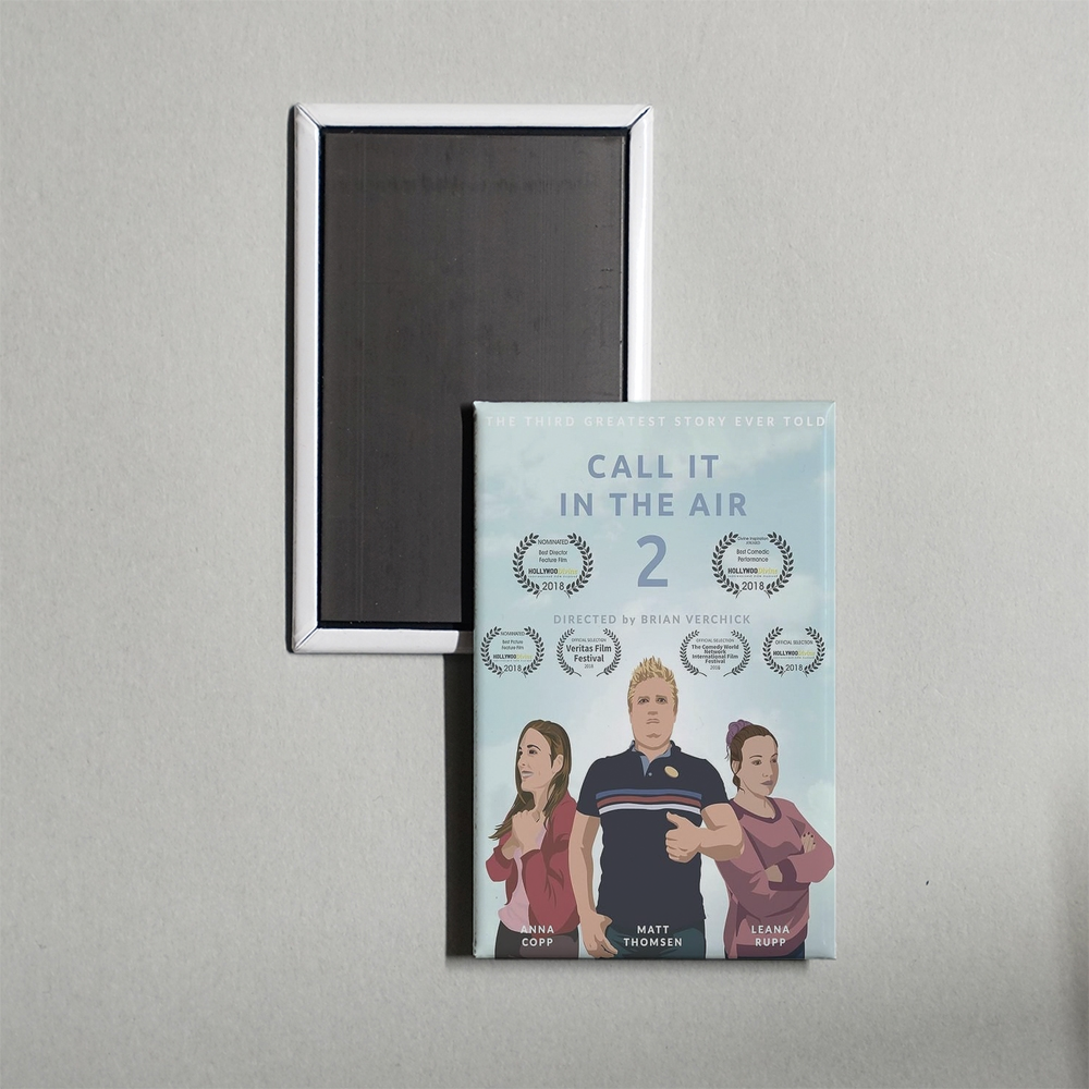 Call It in The Air 2 Mini Movie Fridge Magnet