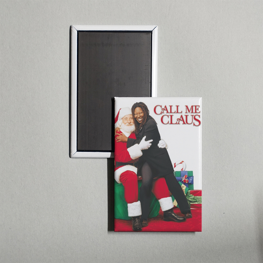 Call Me Claus Mini Movie Fridge Magnet