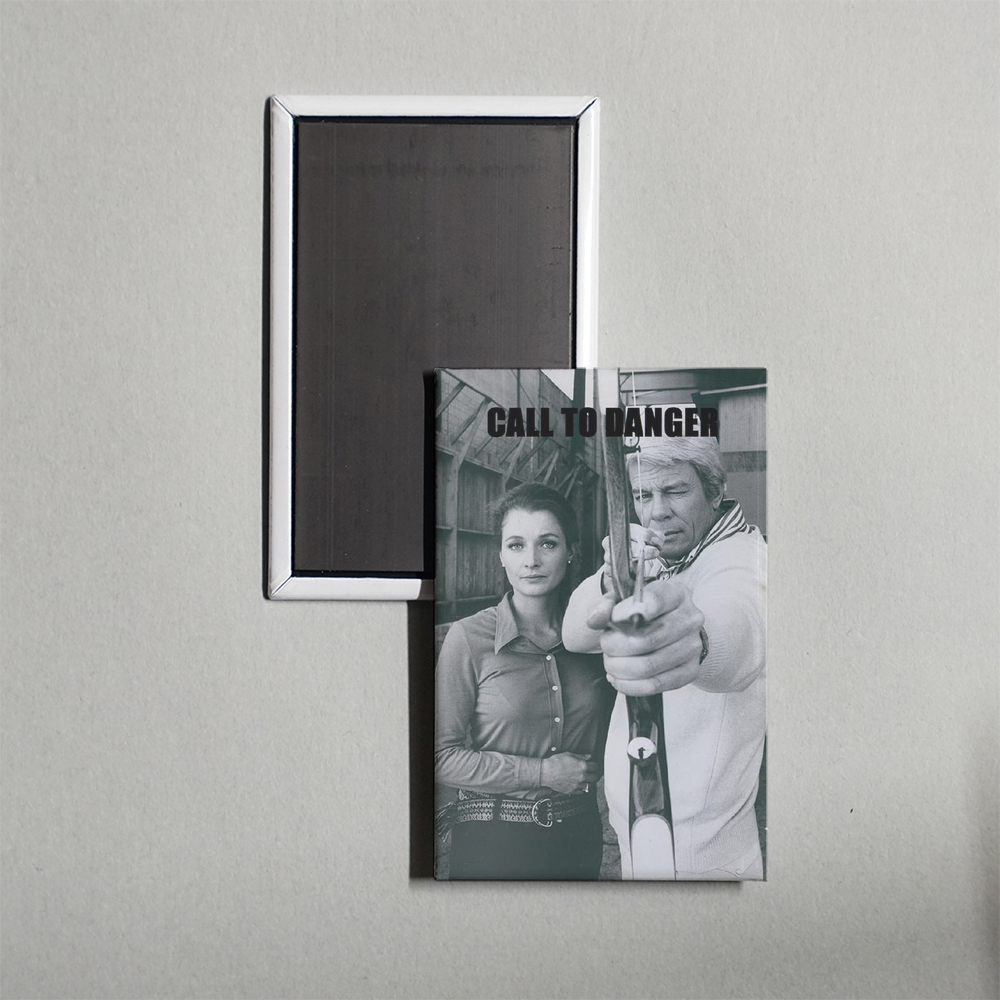 Call to Danger Mini Movie Fridge Magnet