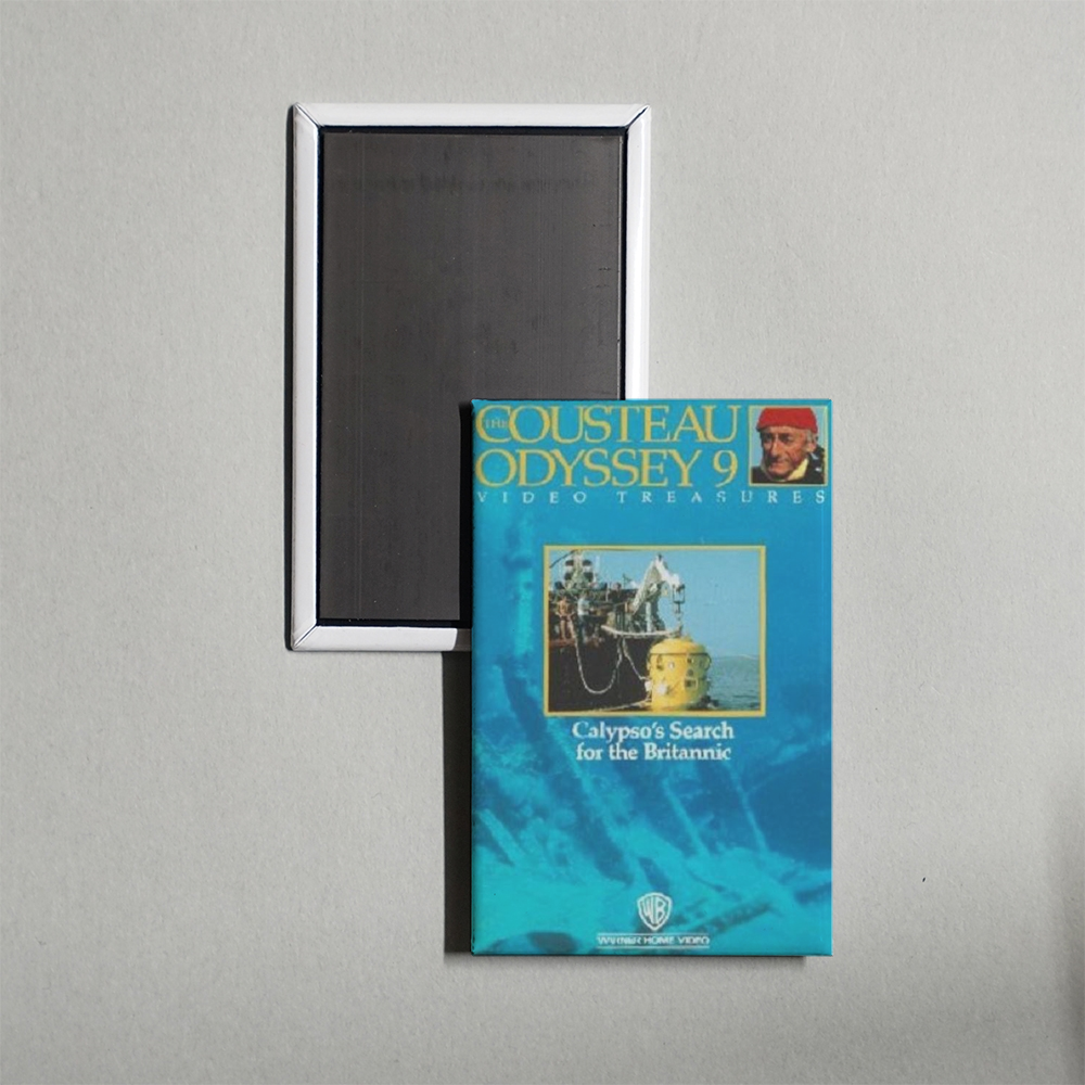 Calypso's Search for the Britannic Mini Movie Fridge Magnet