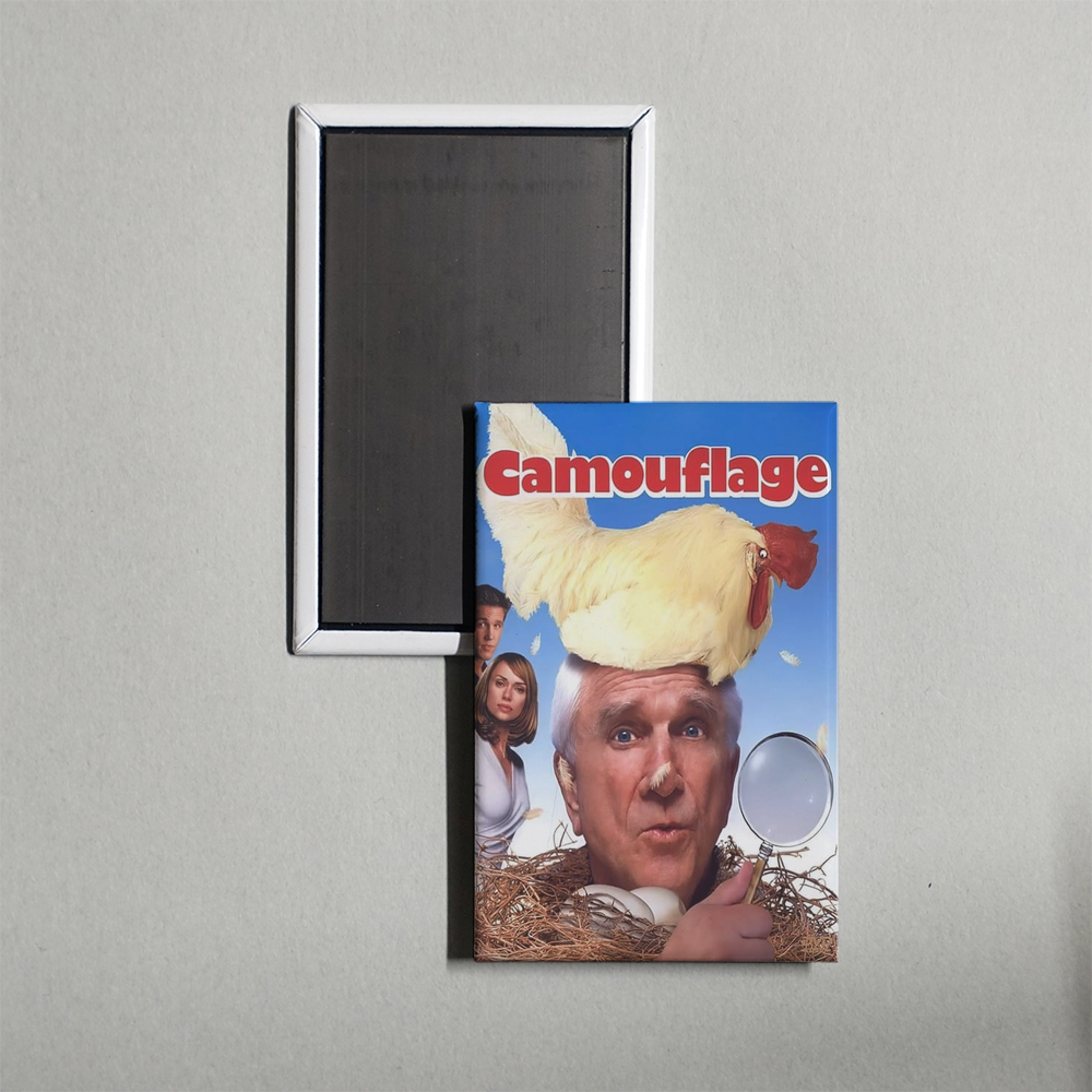 Camouflage Mini Movie Fridge Magnet