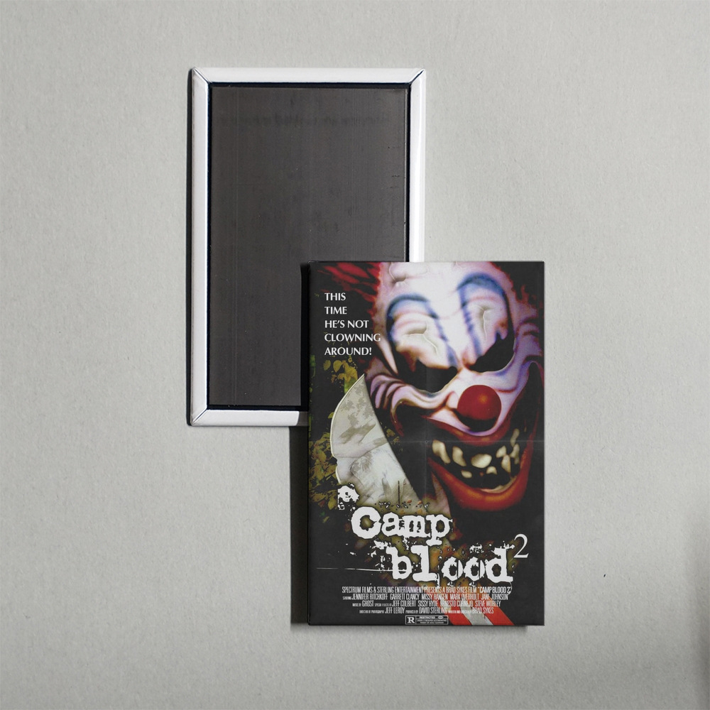 Camp Blood 2 Mini Movie Fridge Magnet