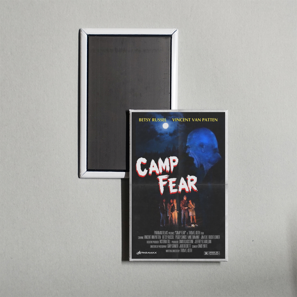 Camp Fear Mini Movie Fridge Magnet