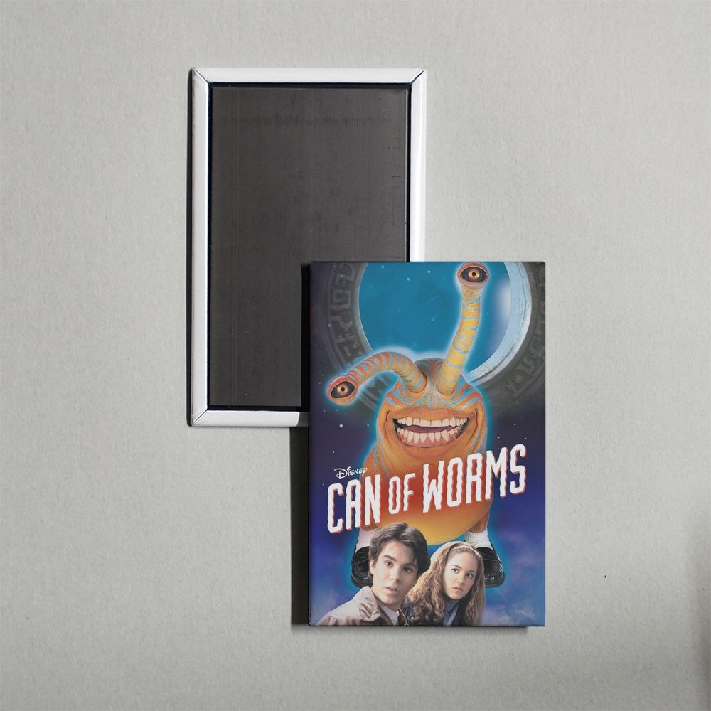 Can of Worms Mini Movie Fridge Magnet