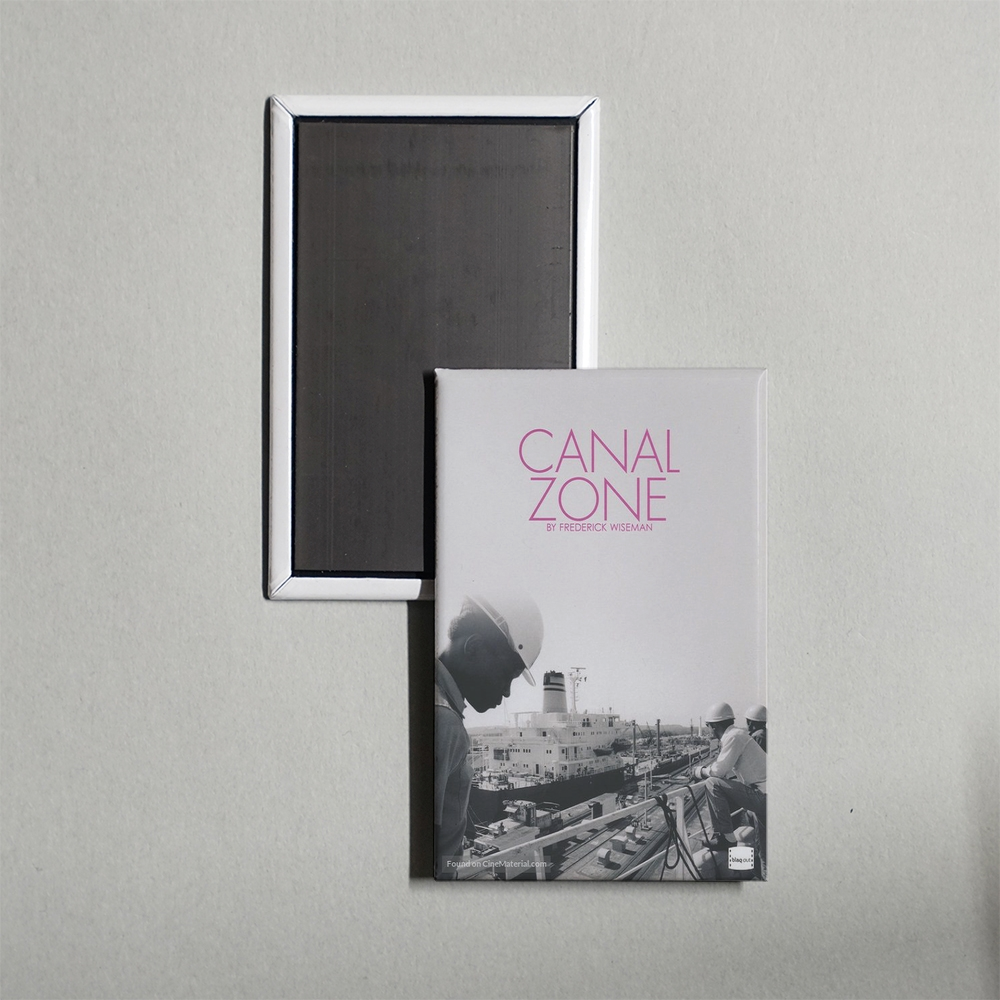 Canal Zone Mini Movie Fridge Magnet