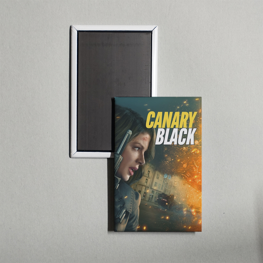 Canary Black Mini Movie Fridge Magnet