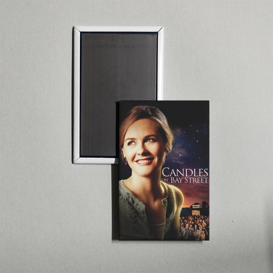Candles on Bay Street Mini Movie Fridge Magnet